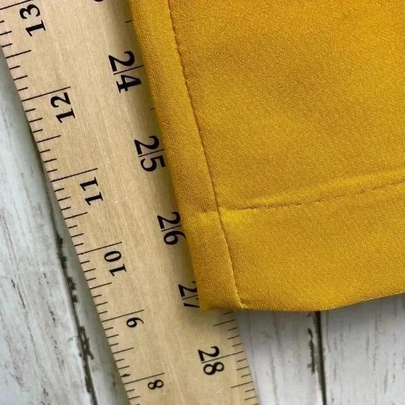 Nanette Lepore dress pants size 2 Mustard/Yellow - Picture 7 of 7